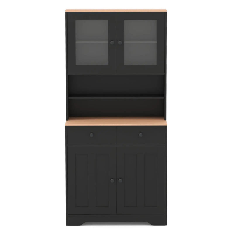 Pantry Cabinet with 2 Removable Shelves by DirectDeals