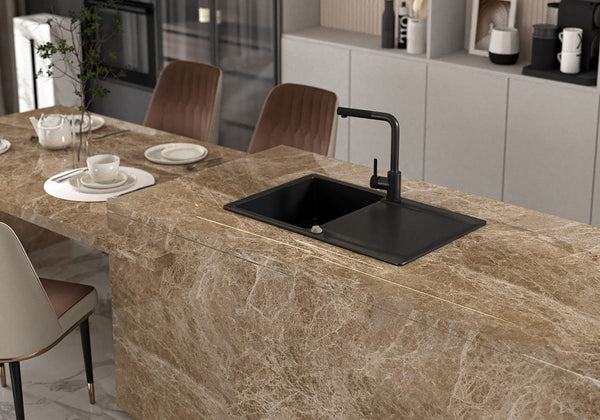 Paradise Polished Marble Slab Random room scene