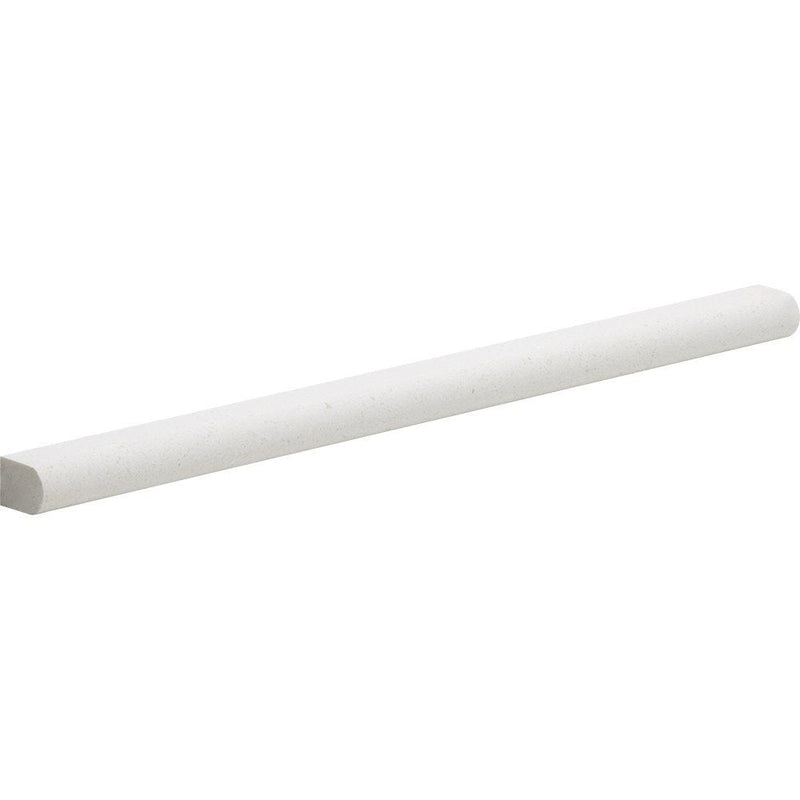 Paris Honed Pencil Liner Limestone Moldings 1/2x12 Limestone Honed 2x12 Moldings