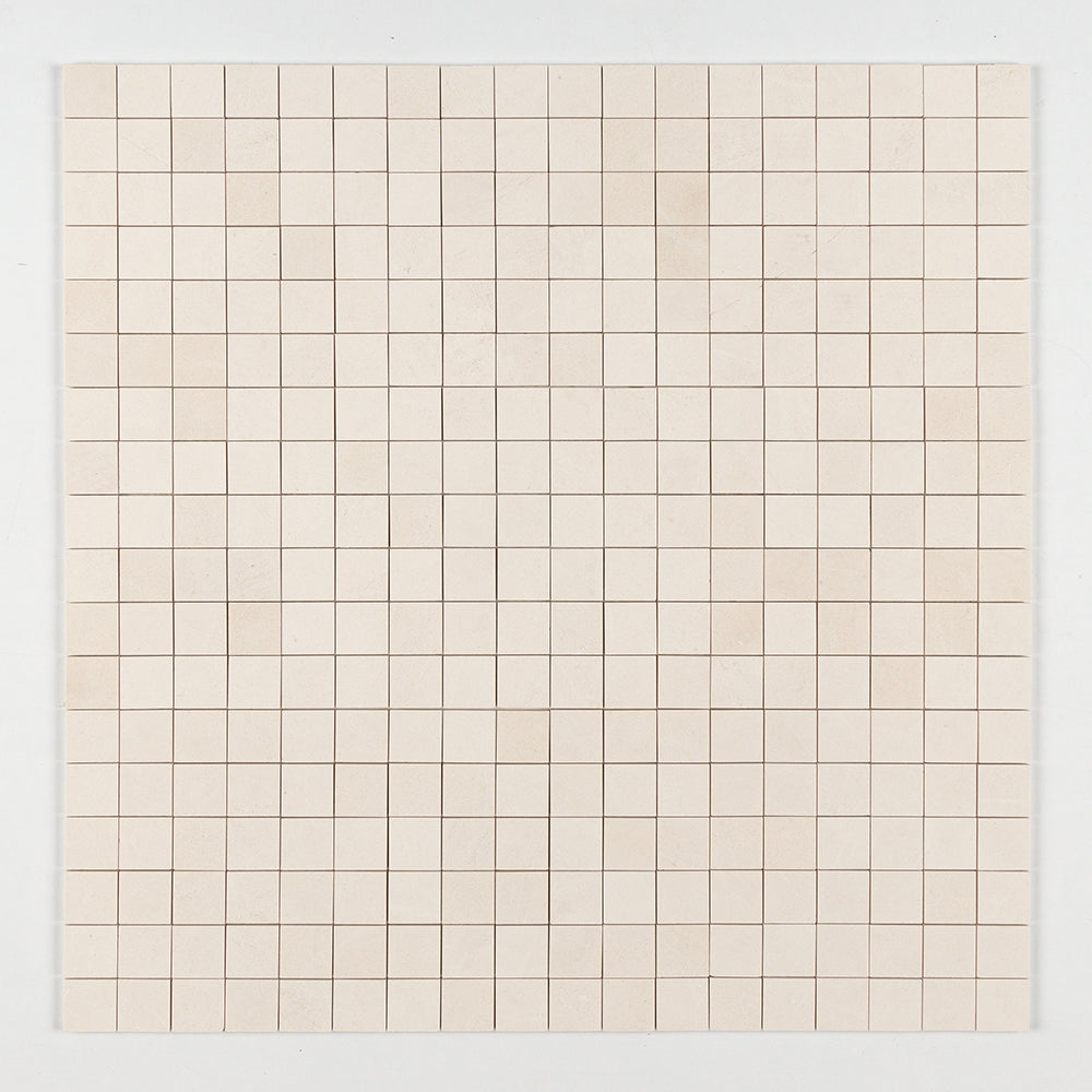Paris Honed 2x2 Limestone Mosaics 12x12 Limestone Honed 12x12 Mosaics — 1