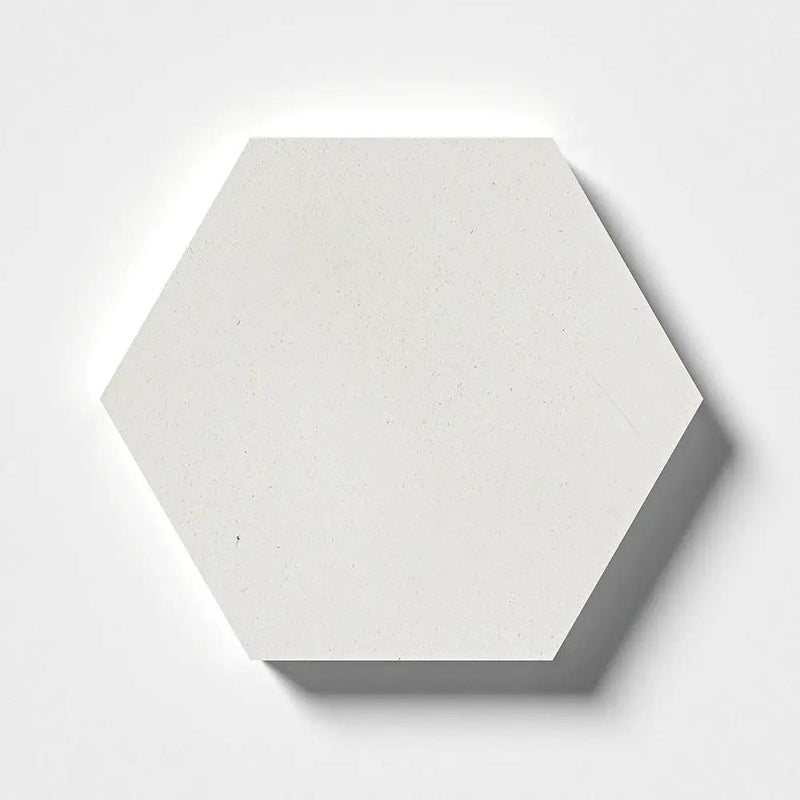 Paris Honed Hexagon Limestone Tiles 5 25/32x5