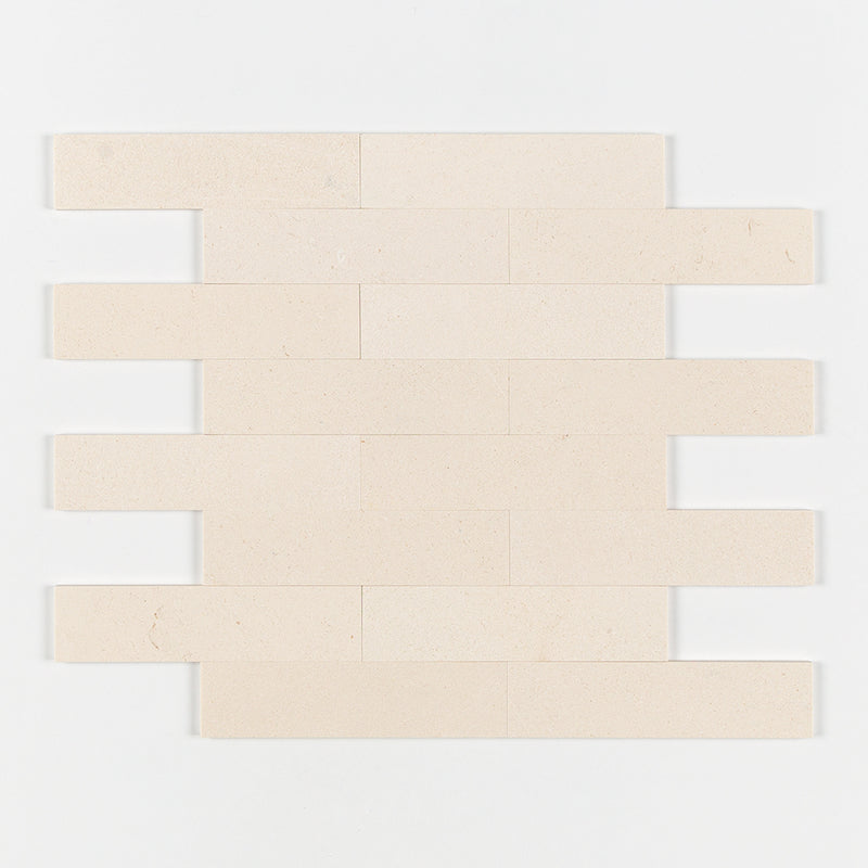 Paris Honed Subway Limestone Tiles 3x12 Limestone Honed 3x12 Tiles — 1