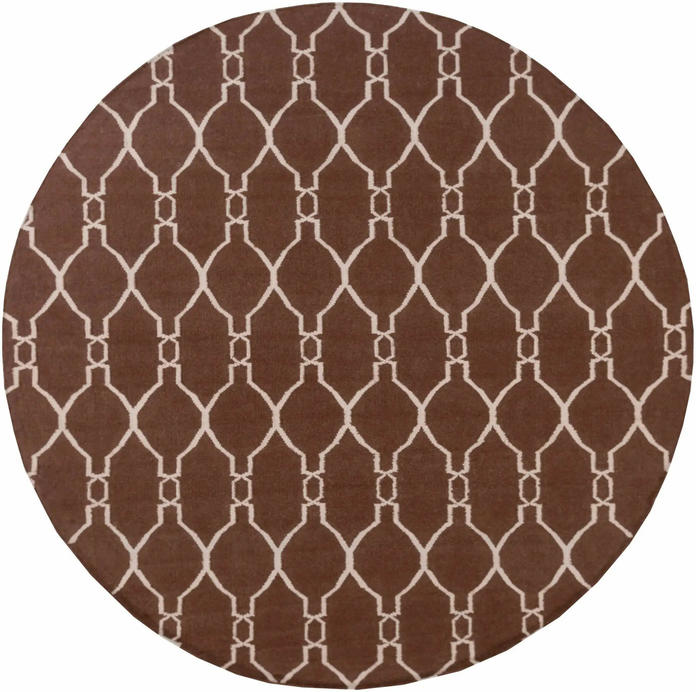 Partington Brown Wool Carpet Area Rug - Clearance by Boutique Rugs