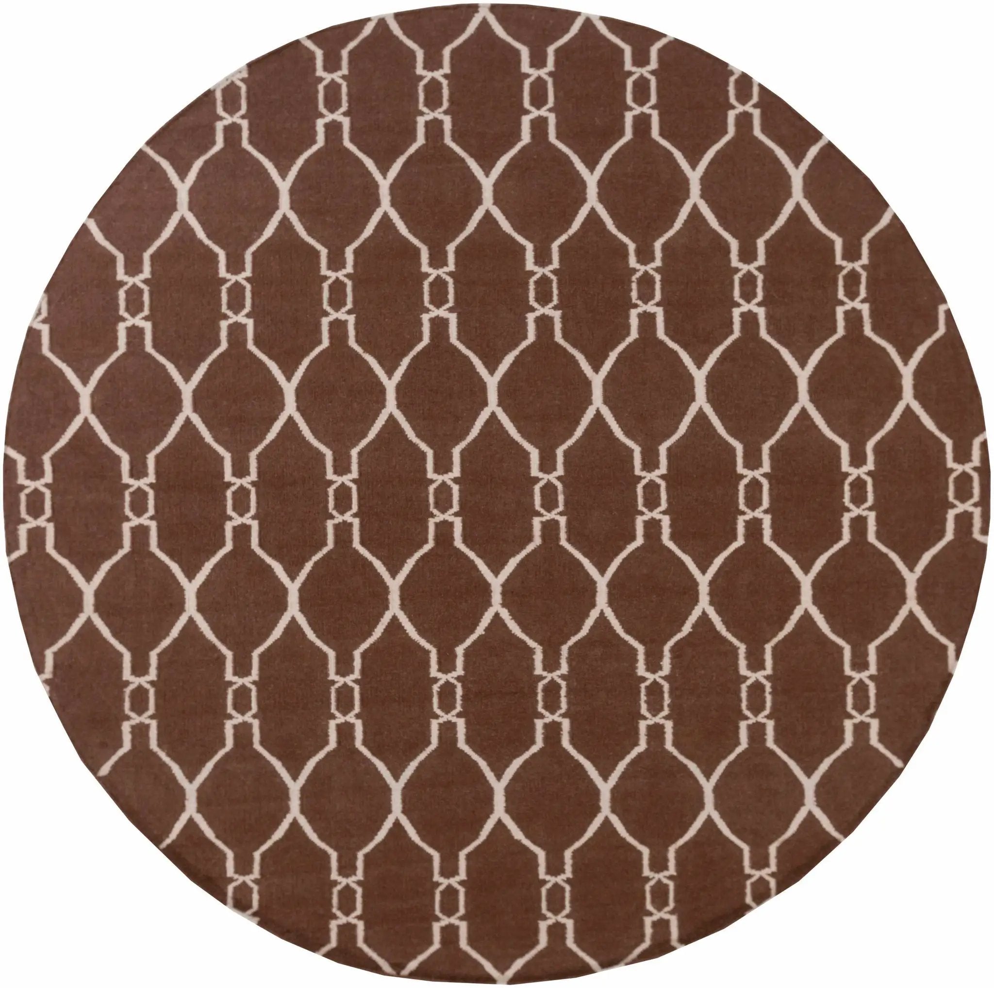 Partington Brown Wool Carpet Area Rug - Clearance by Boutique Rugs