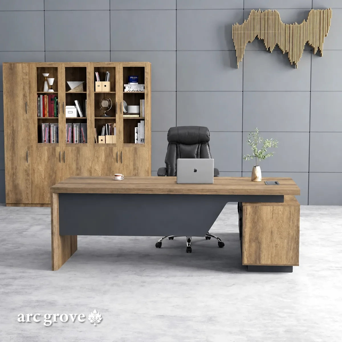 Pascal · L-Shaped Executive Desk, photo 3 of 17
