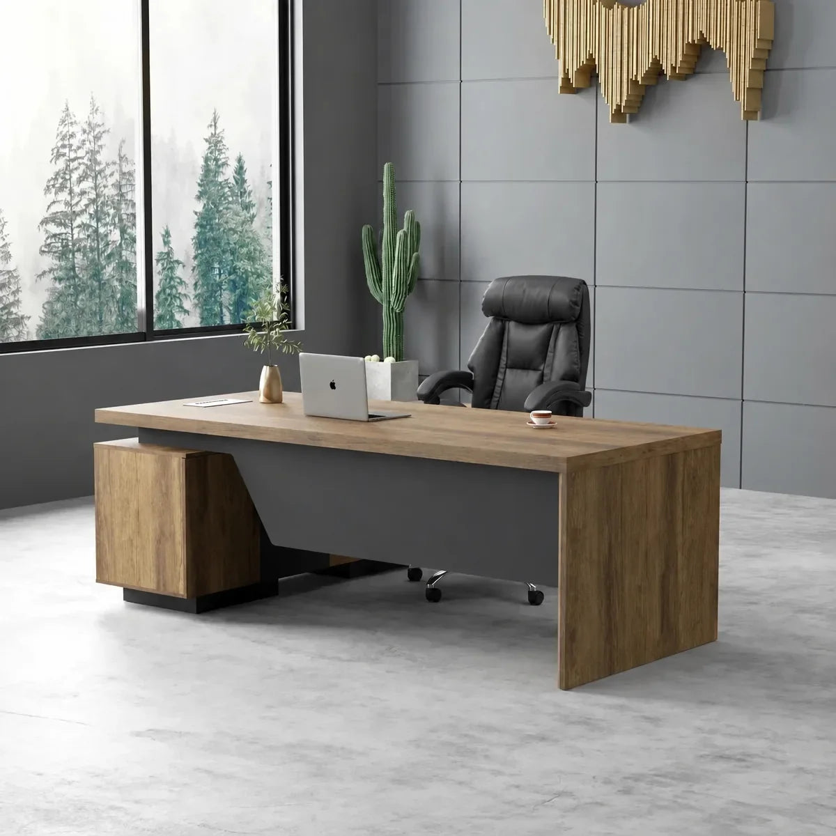 Pascal · L-Shaped Executive Desk, photo 5 of 17