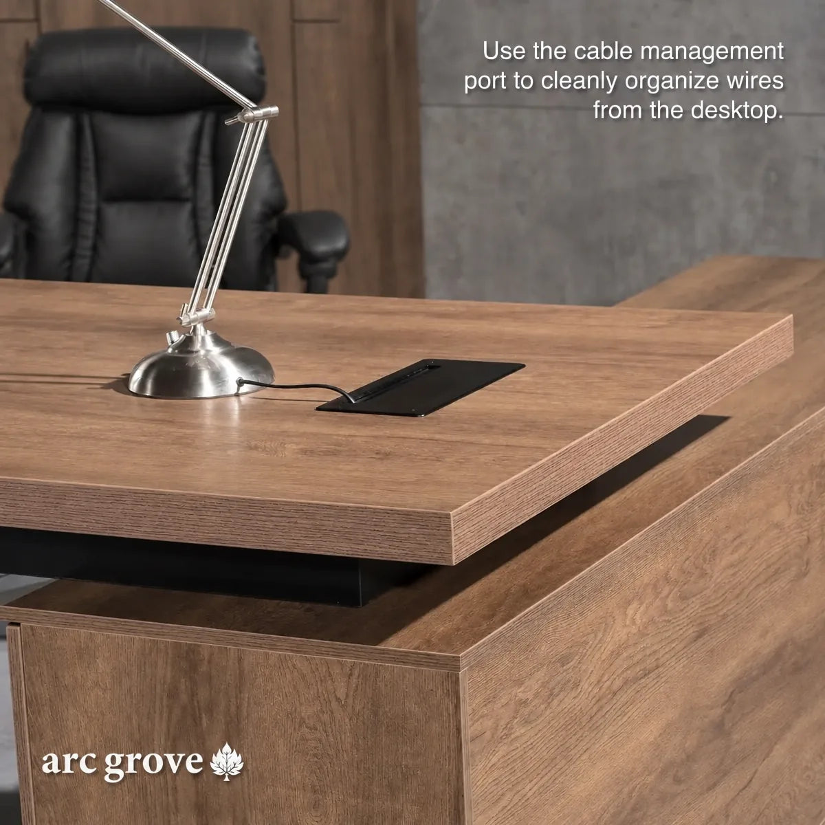 Pascal · L-Shaped Executive Desk, photo 13 of 17