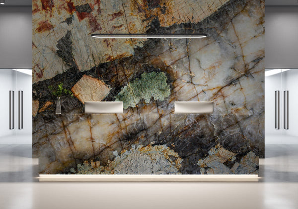 Patagonia Polished Granite Slab Random room scene