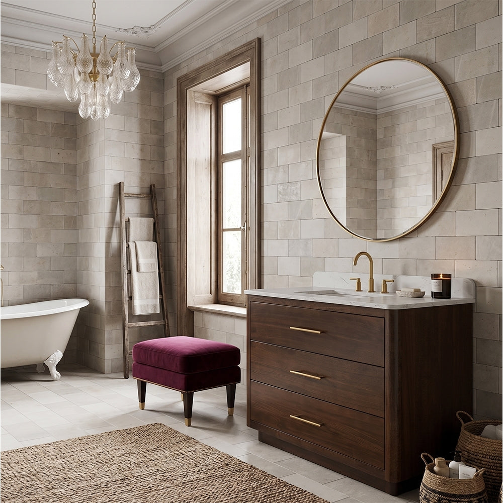 Patience Glossy Ceramic Tiles 2 1/2x5 Ceramic Glossy 2x6 Tiles — 2