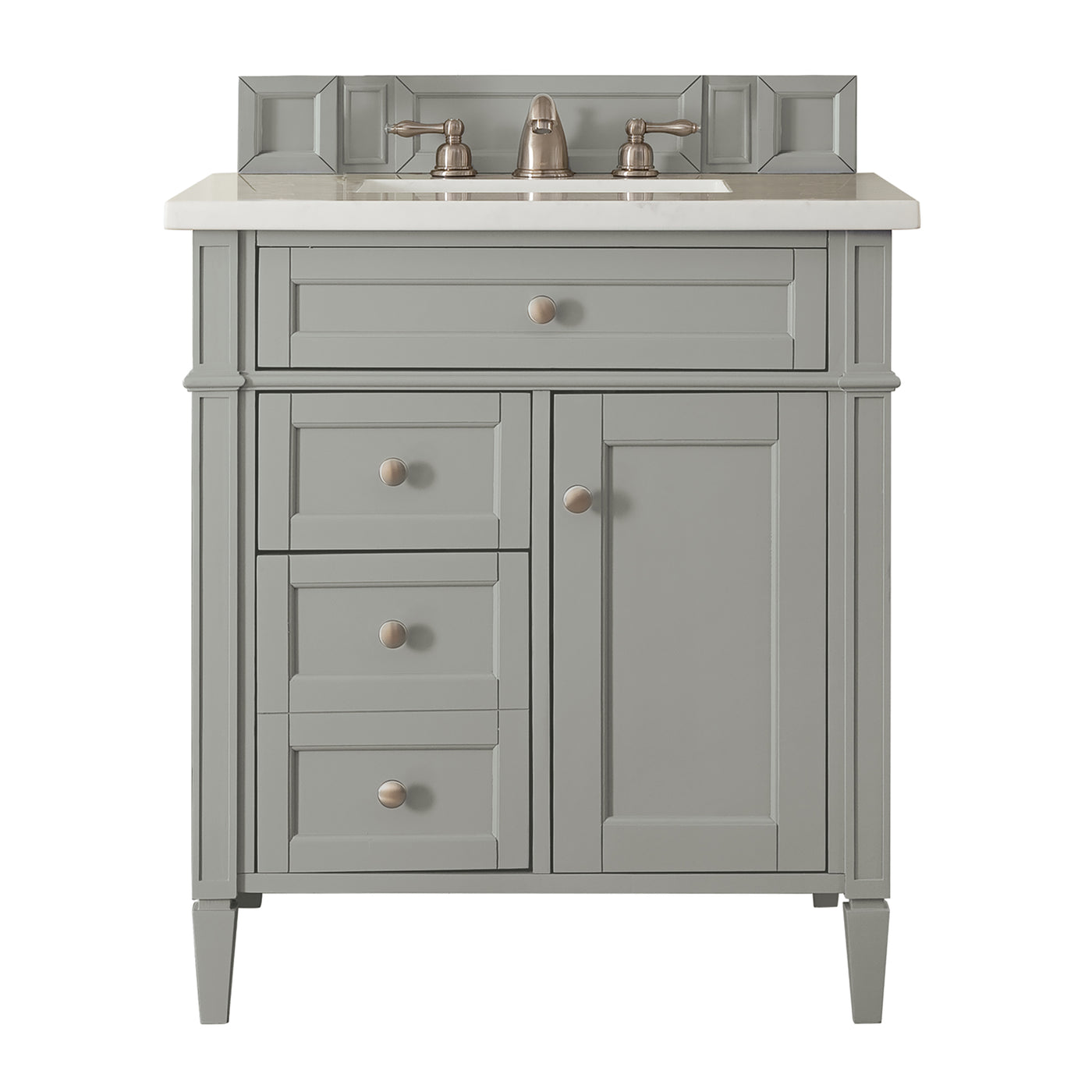 James Martin Brittany 30" Single Bathroom Vanity, Urban Gray by James Martin