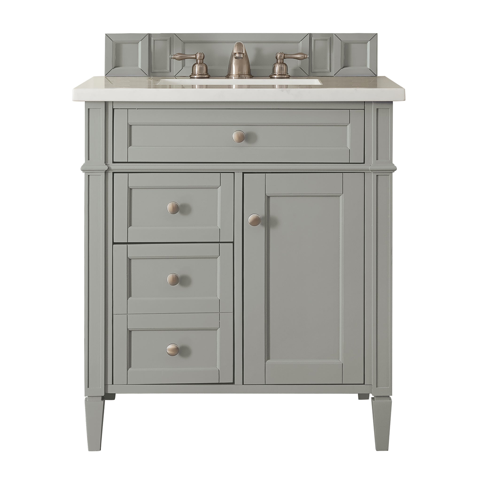 James Martin Brittany 30" Single Bathroom Vanity, Urban Gray by James Martin