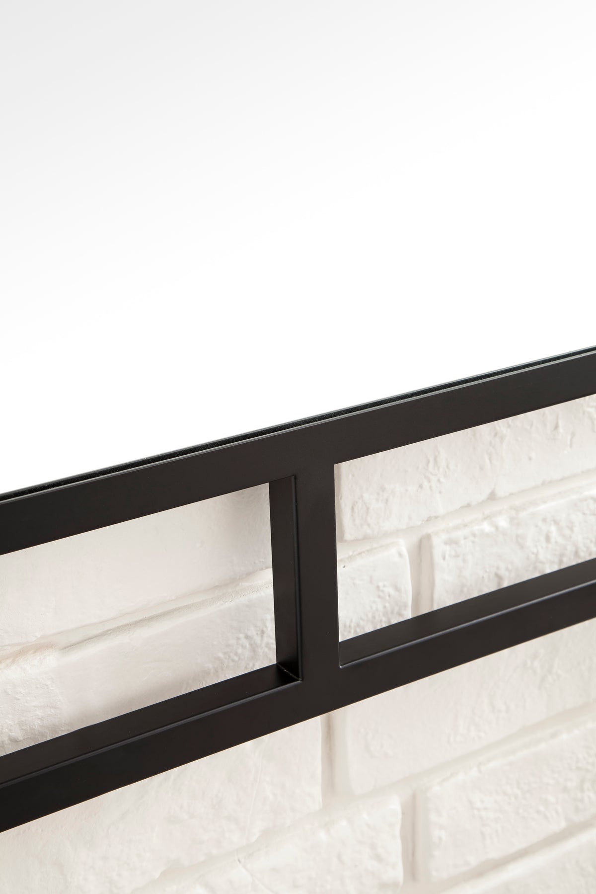 James Martin Boston 30" Mirror, Matte Black, view 4