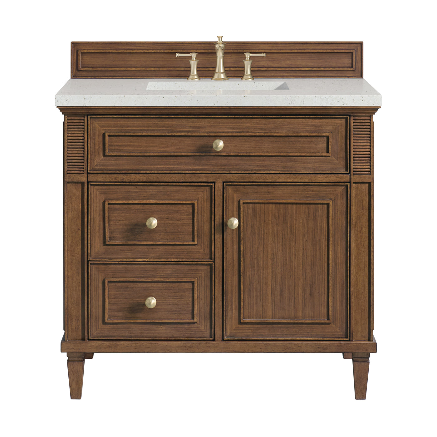 James Martin Lorelai 36" Single Bathroom Vanity, Mid-Century Walnut by James Martin