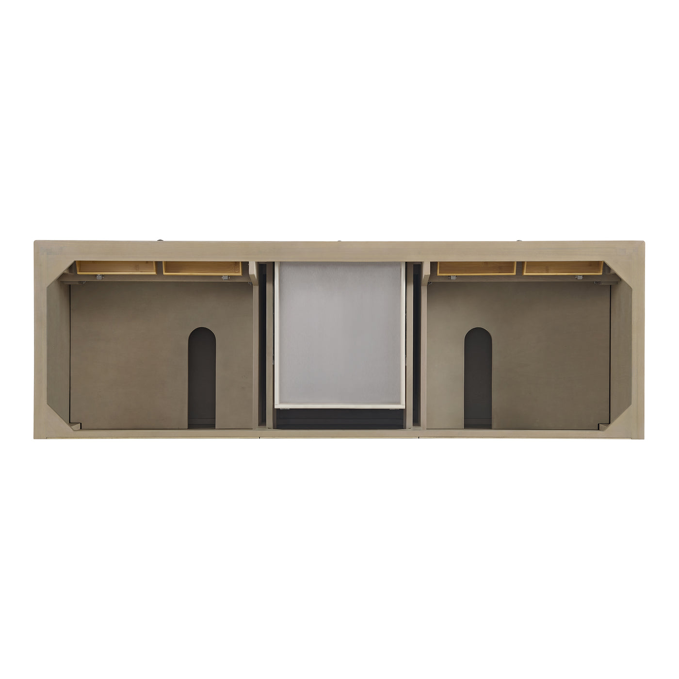 James Martin Lorelai 72" Double Bathroom Vanity, Whitewashed Oak by James Martin