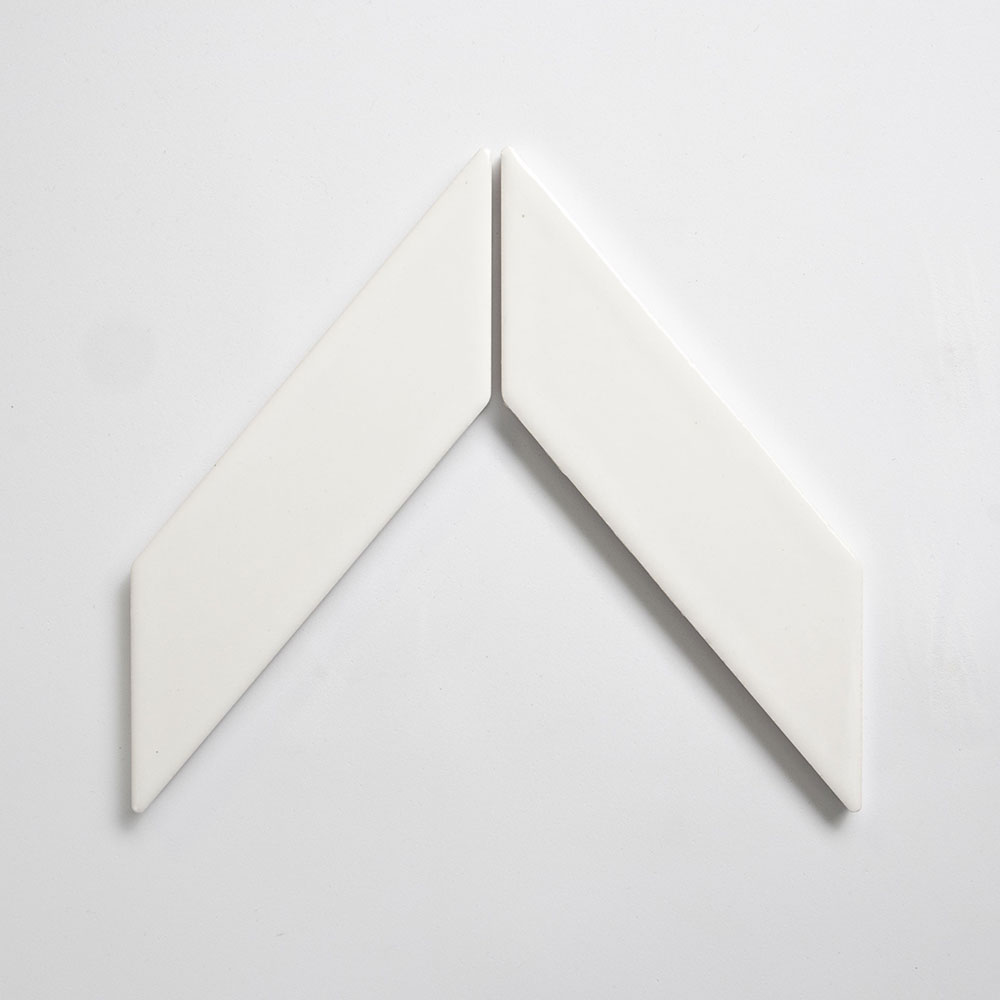 Pearl Glossy Chevron Ceramic Tiles 2x6 Ceramic Glossy 2x6 Tiles