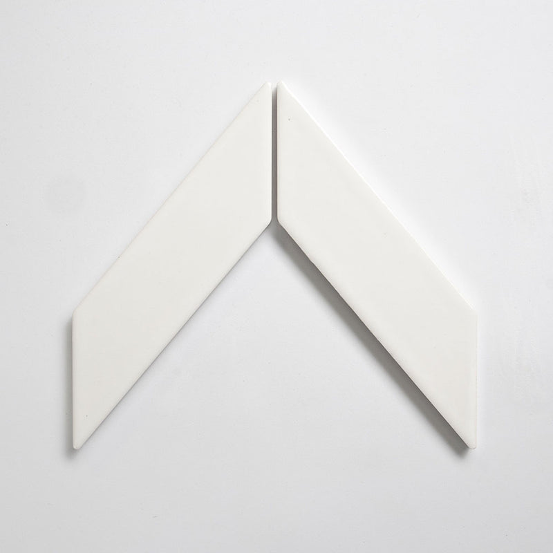 Pearl Glossy Chevron Ceramic Tiles 2x6 Ceramic Glossy 2x6 Tiles