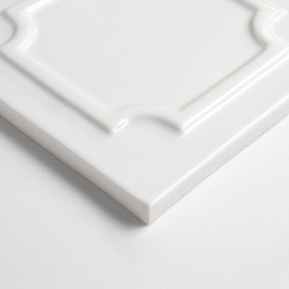 Pearl Glossy Era Ombre Ceramic Accent Tiles 6x6 Ceramic Glossy 6x6 Accent Tiles — 2