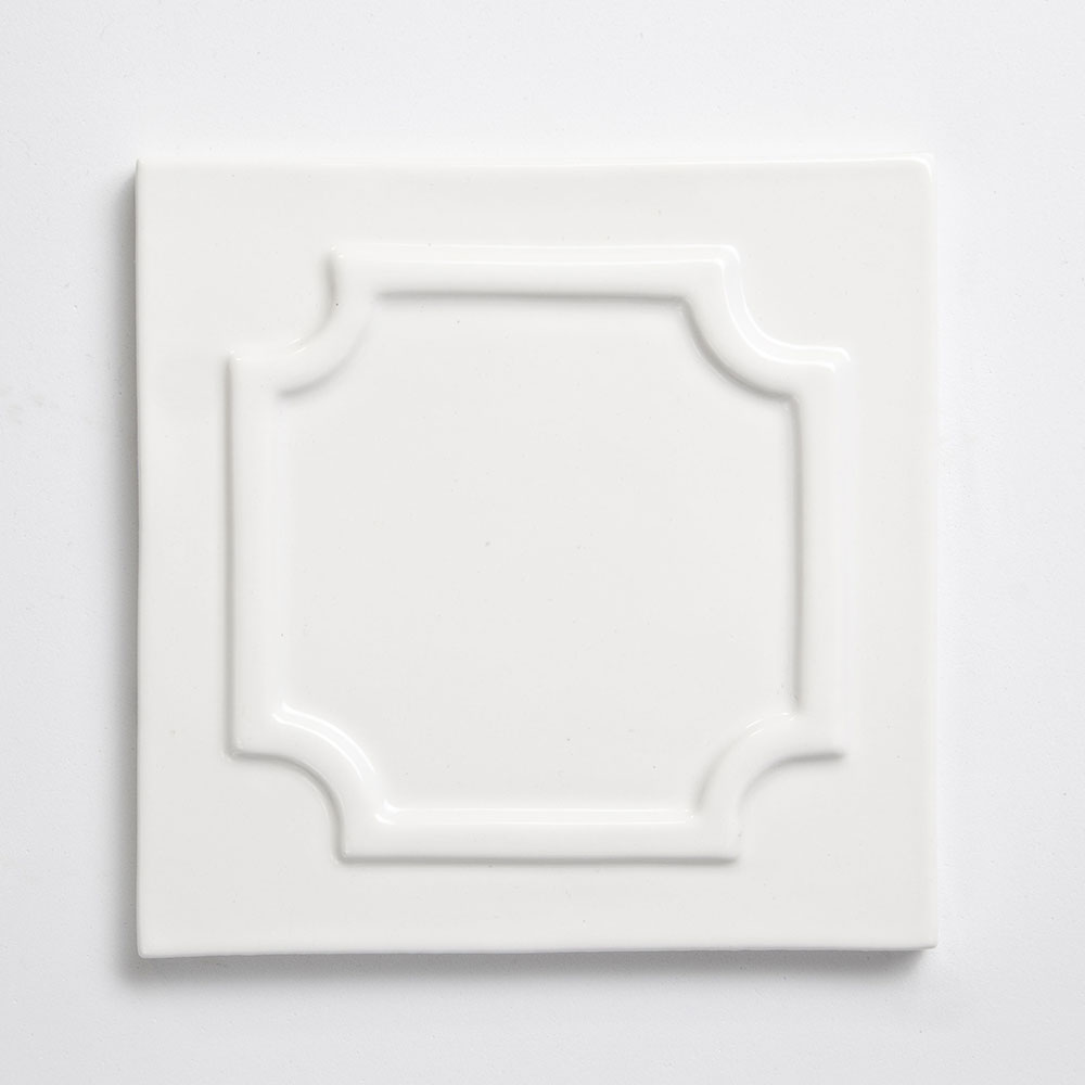 Pearl Glossy Era Ombre Ceramic Accent Tiles 6x6 Ceramic Glossy 6x6 Accent Tiles