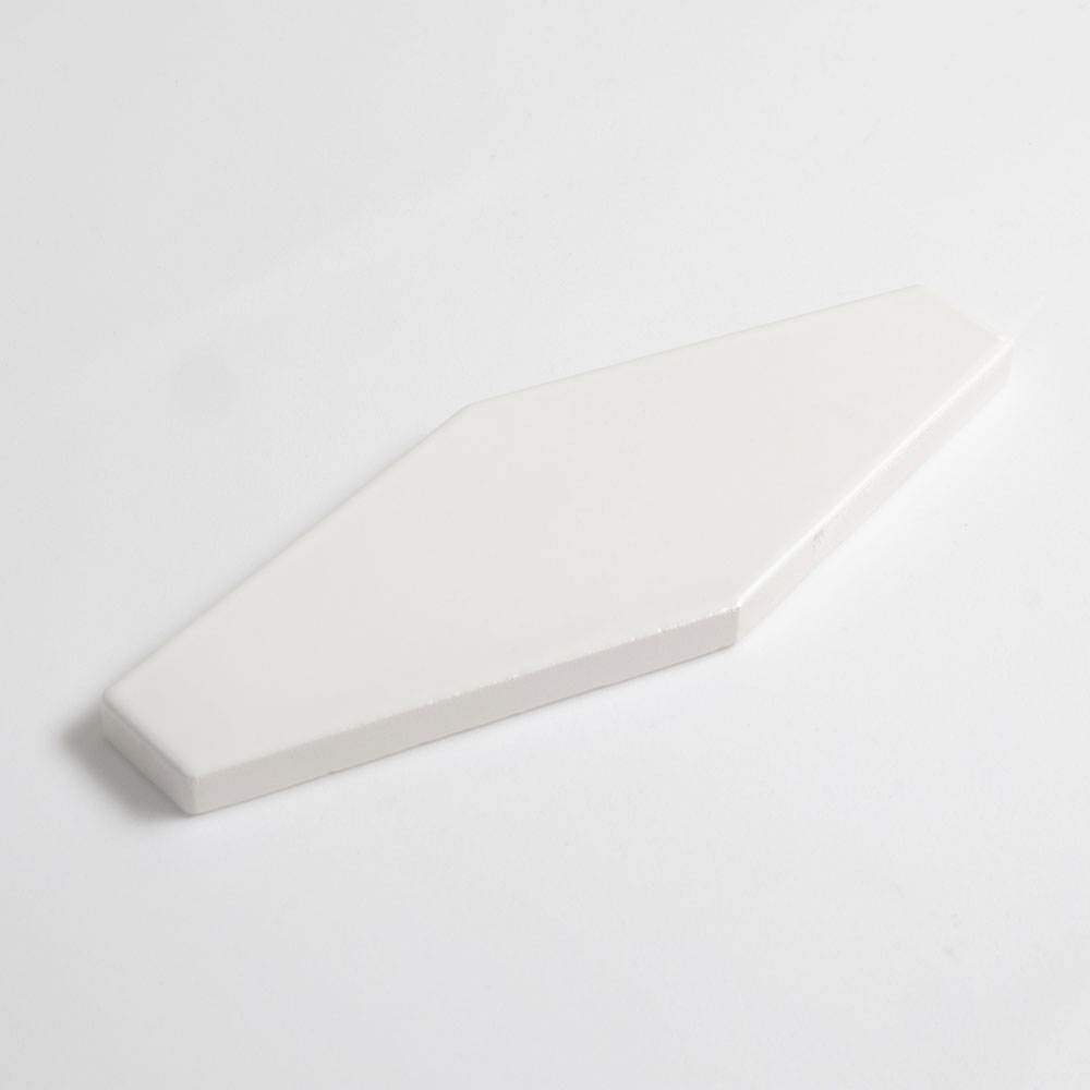Pearl Glossy Longest Hexagon Ceramic Tiles 3x8 Ceramic Glossy 8x8 Tiles — 1