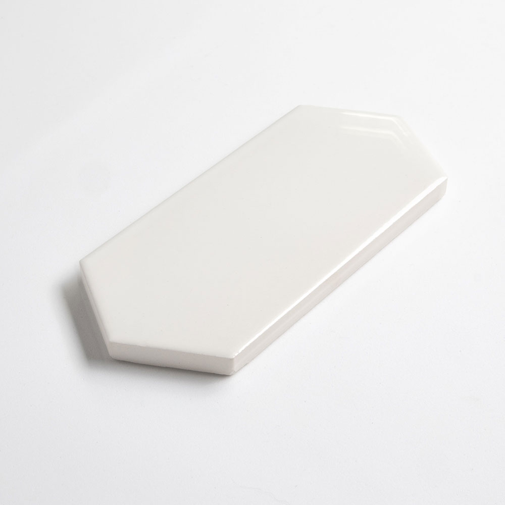 Pearl Glossy Picket Ceramic Tiles 3x6 Ceramic Glossy 6x6 Tiles — 1