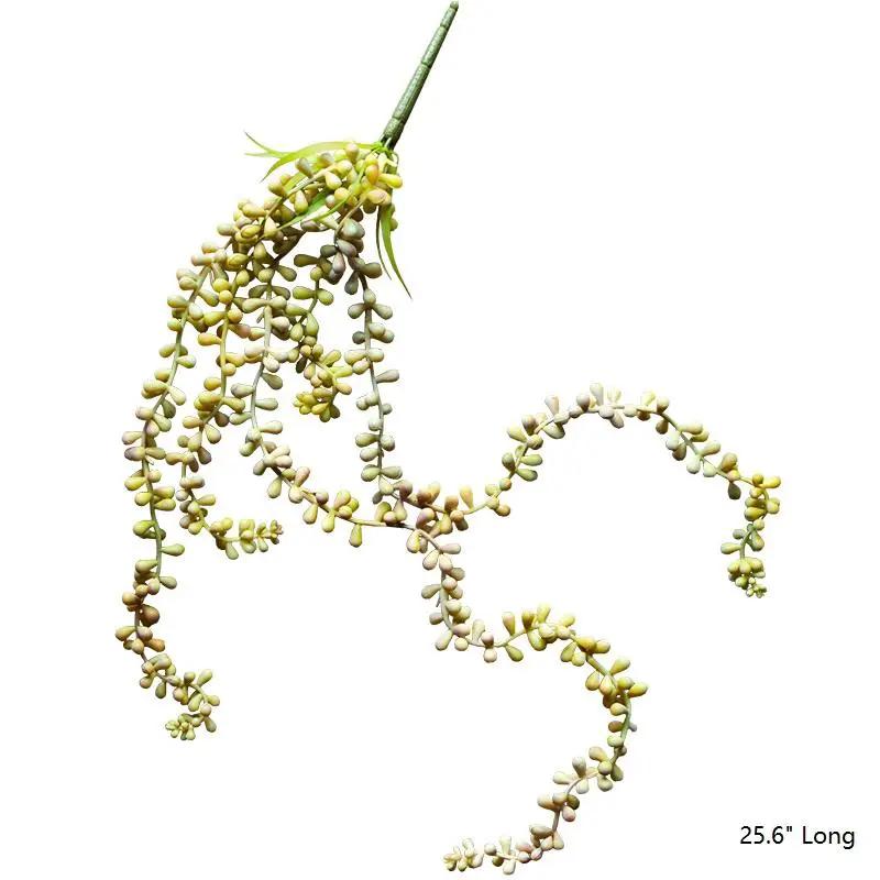 Pearl Hanging Succulent Stem 26" Long by RusticReach