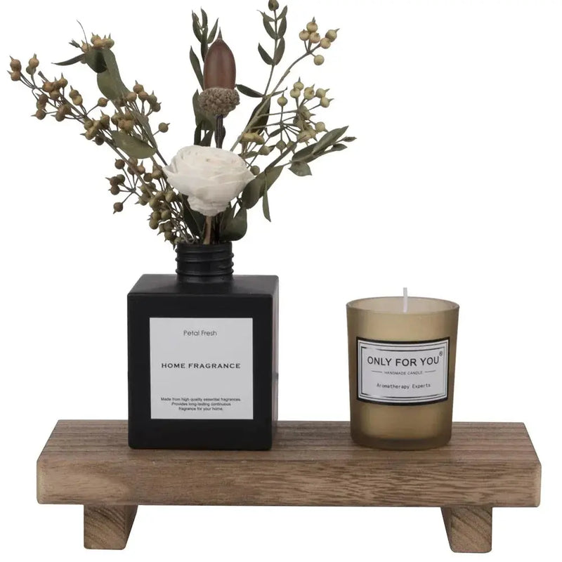 Pedestal Stand - Wooden Small 8.6inch by House Of Avana