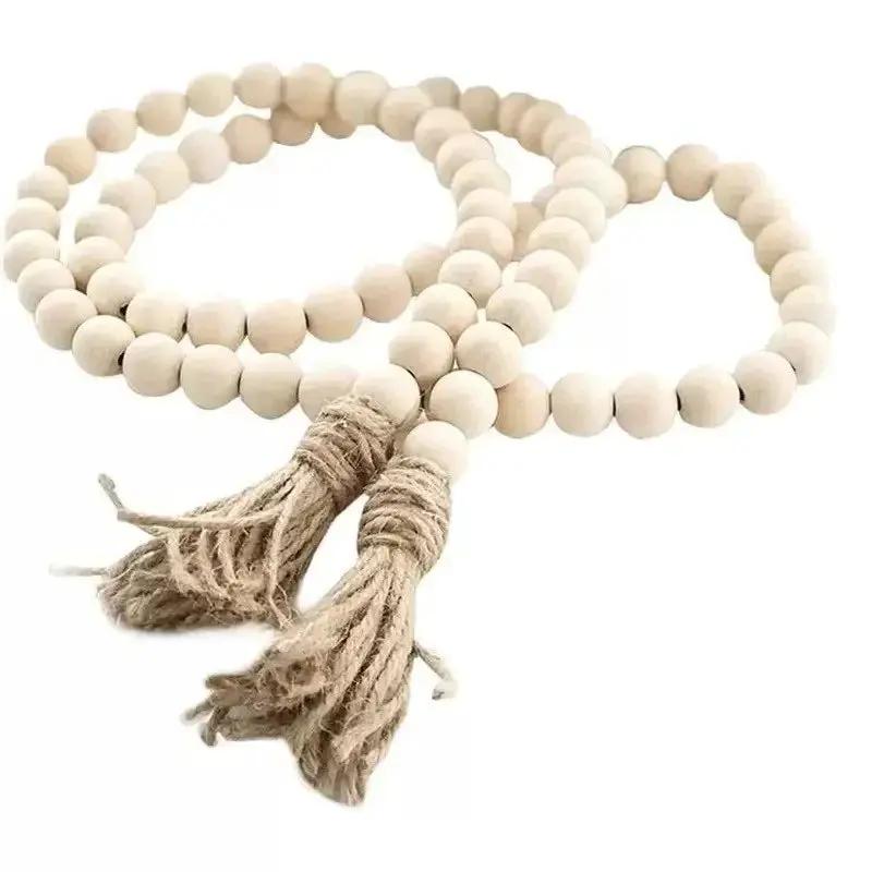 Pendant - Rustic Wood Tassel by House Of Avana