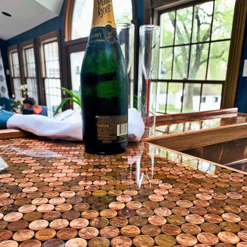 Bar Top and Table Top Clear Epoxy Resin 2 Gallons by UltraClear Epoxy