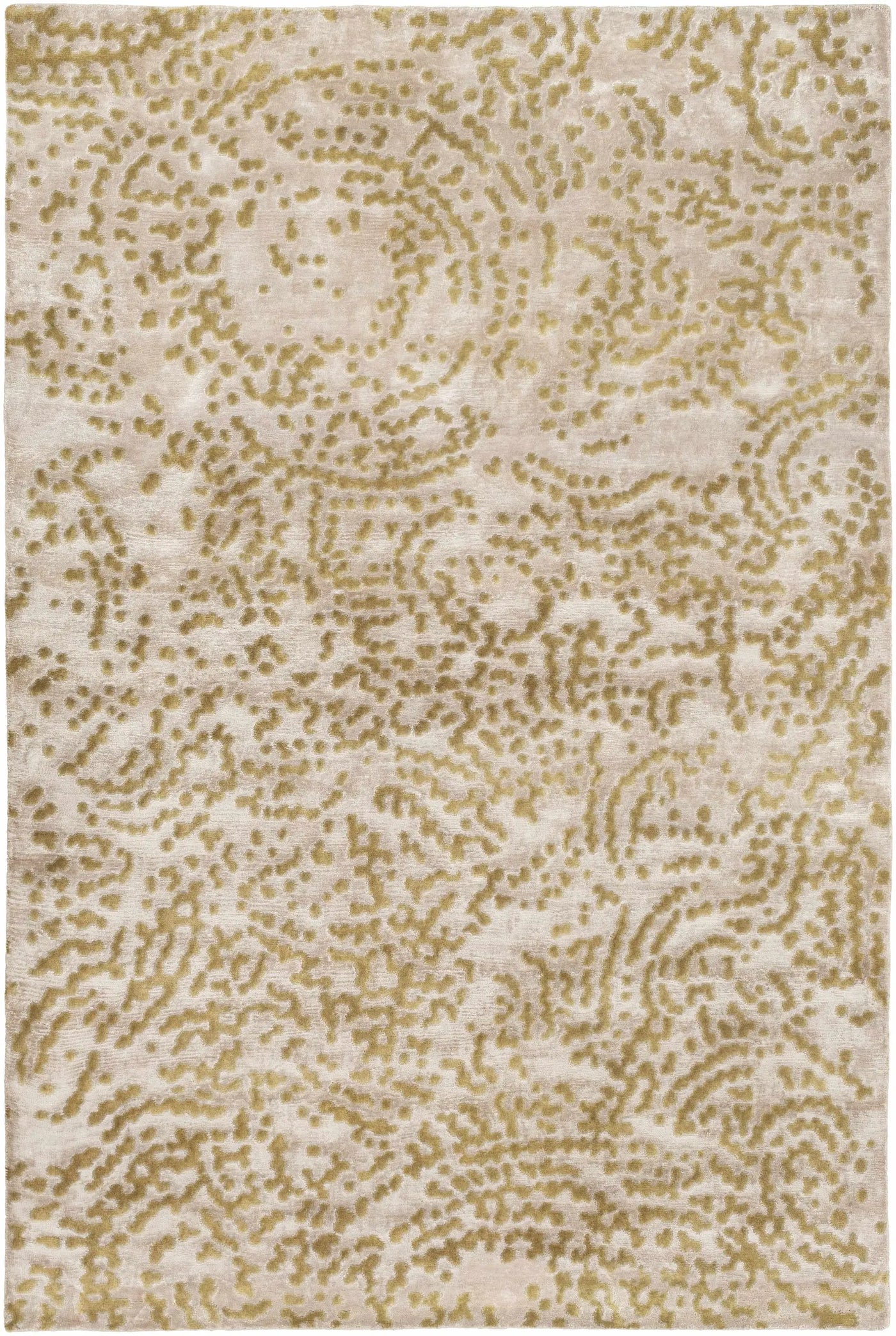 Pensacola Taupe Premium Wool&Viscose Rug - Clearance by Boutique Rugs
