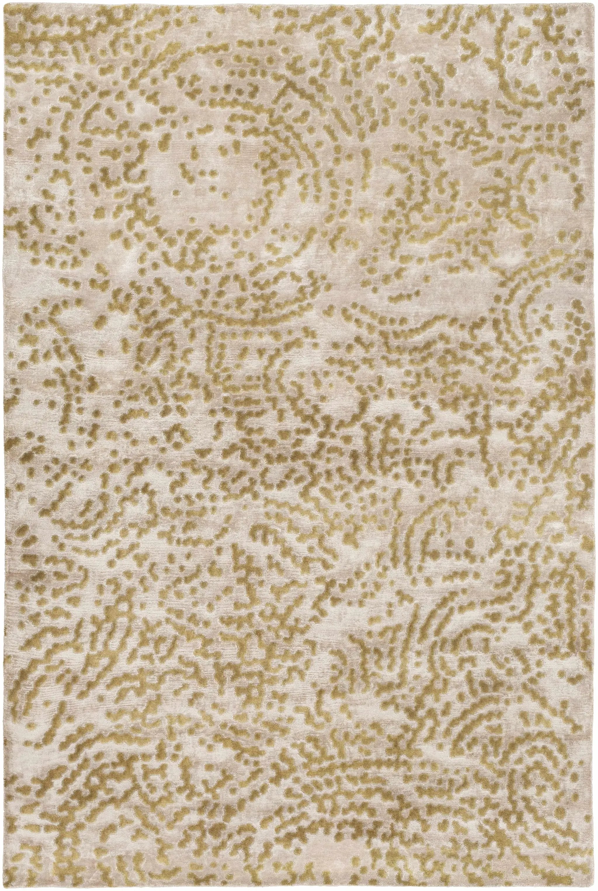 Pensacola Taupe Premium Wool&Viscose Rug - Clearance by Boutique Rugs