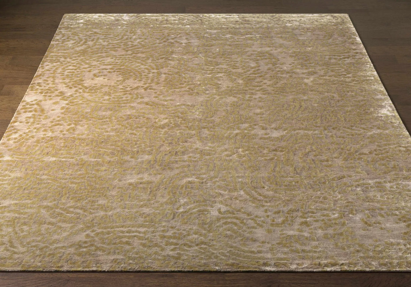 Pensacola Taupe Premium Wool&Viscose Rug - Clearance by Boutique Rugs