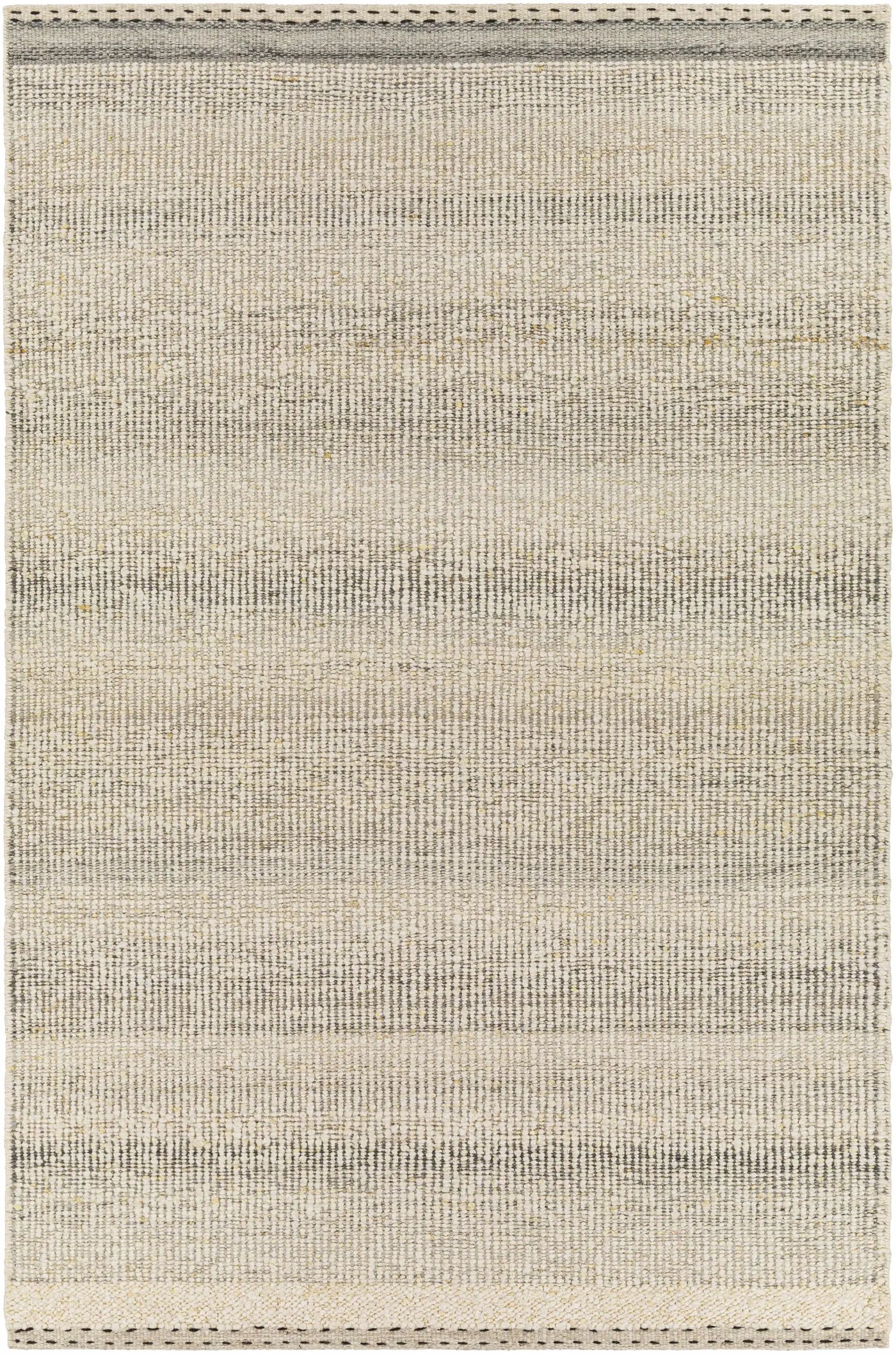 Penticton Cream Flat Woven Wool Rug by Boutique Rugs