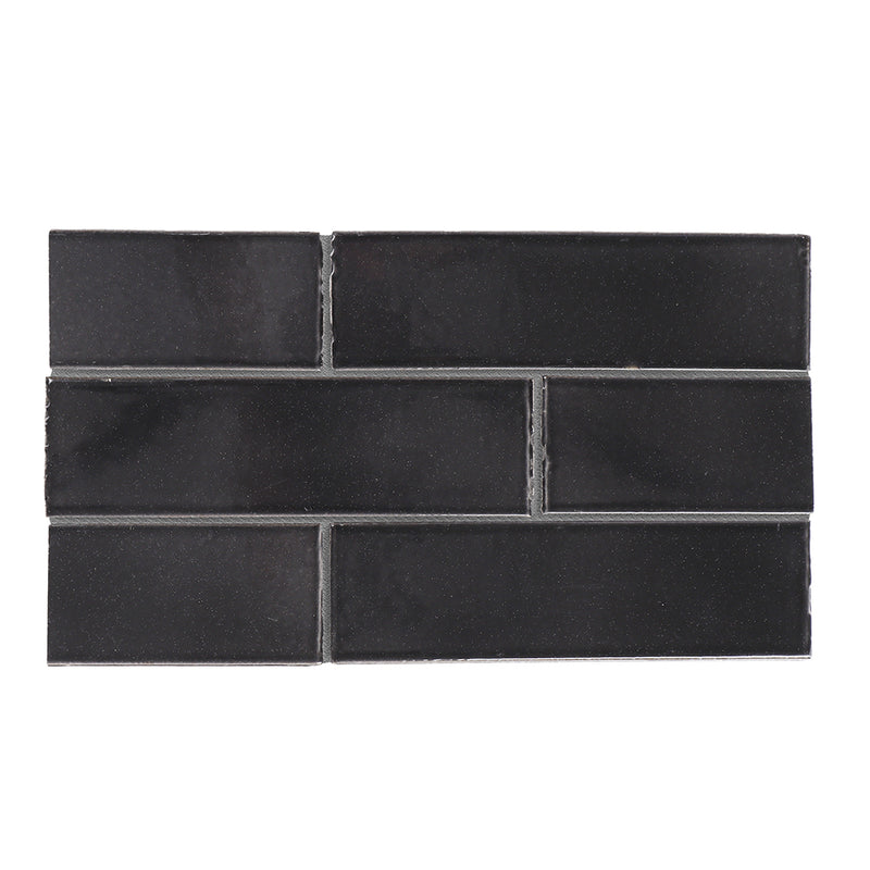 Perfect Storm Glossy Glazed Terracotta Tiles 2 1/8x7 1/2 Glazed Terracotta Glossy 4x8 Tiles