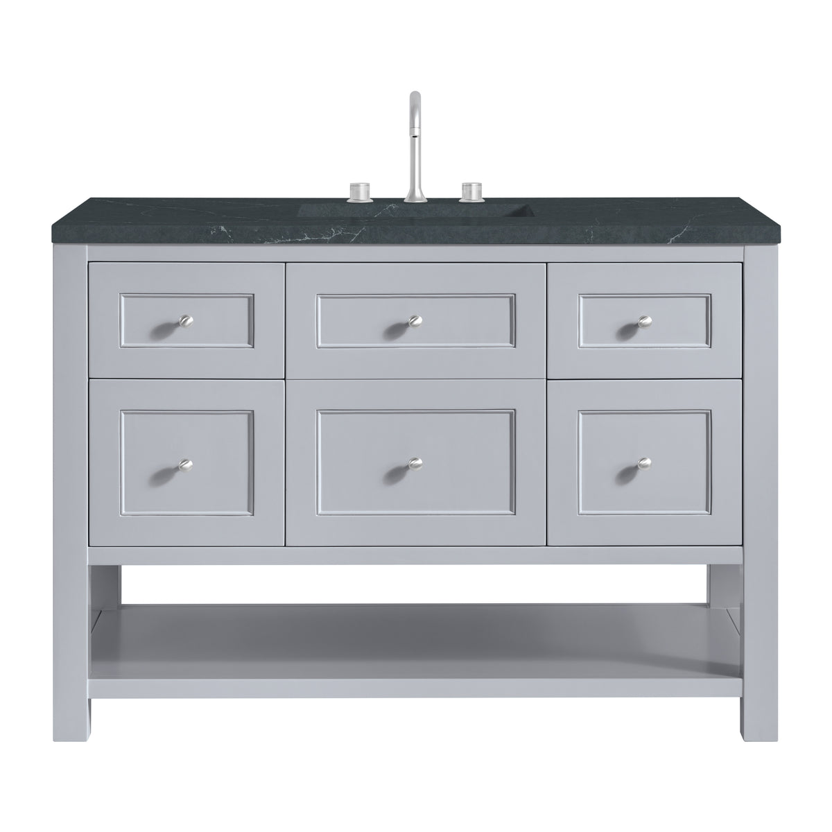 James Martin Breckenridge 48" Single Bathroom Vanity, Serenity Blue, view 38