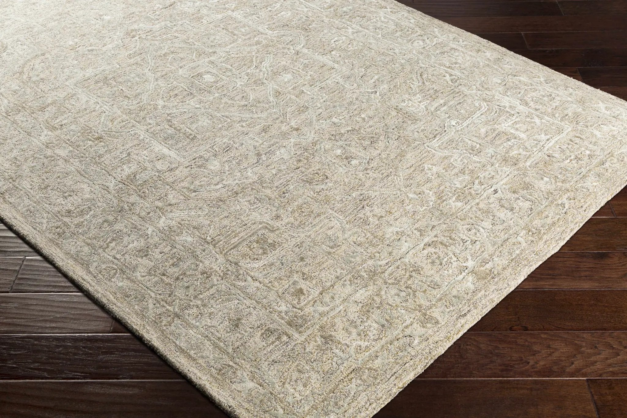 Pharr Wool & Faux Silk Rug by Boutique Rugs