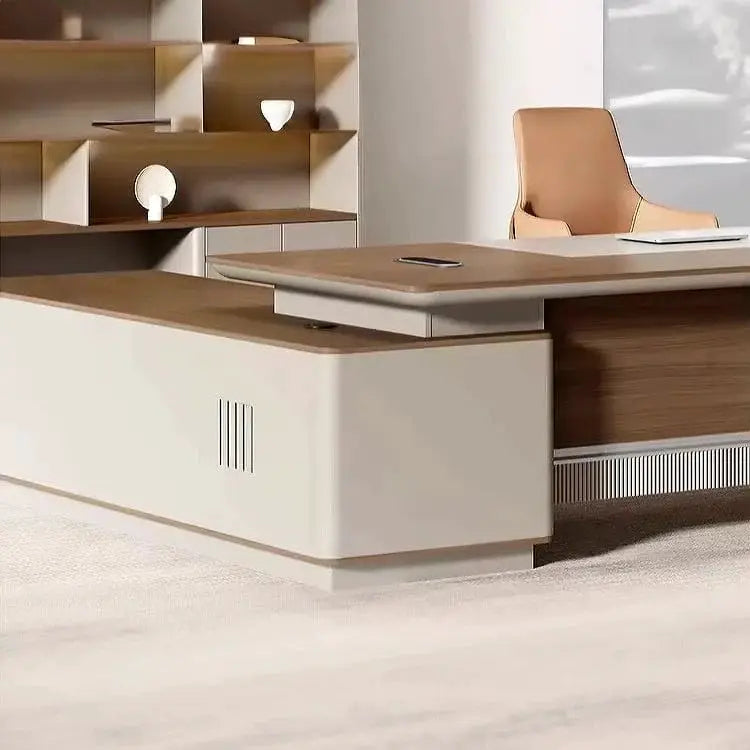 Elston · Modern L-Shaped Executive Desk by Arc Grove