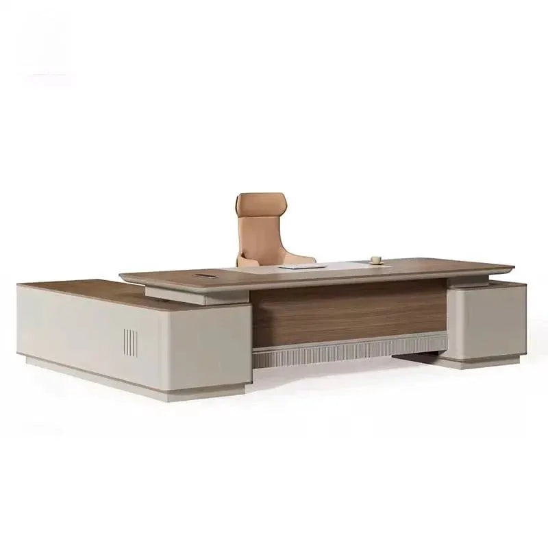Elston · Modern L-Shaped Executive Desk by Arc Grove