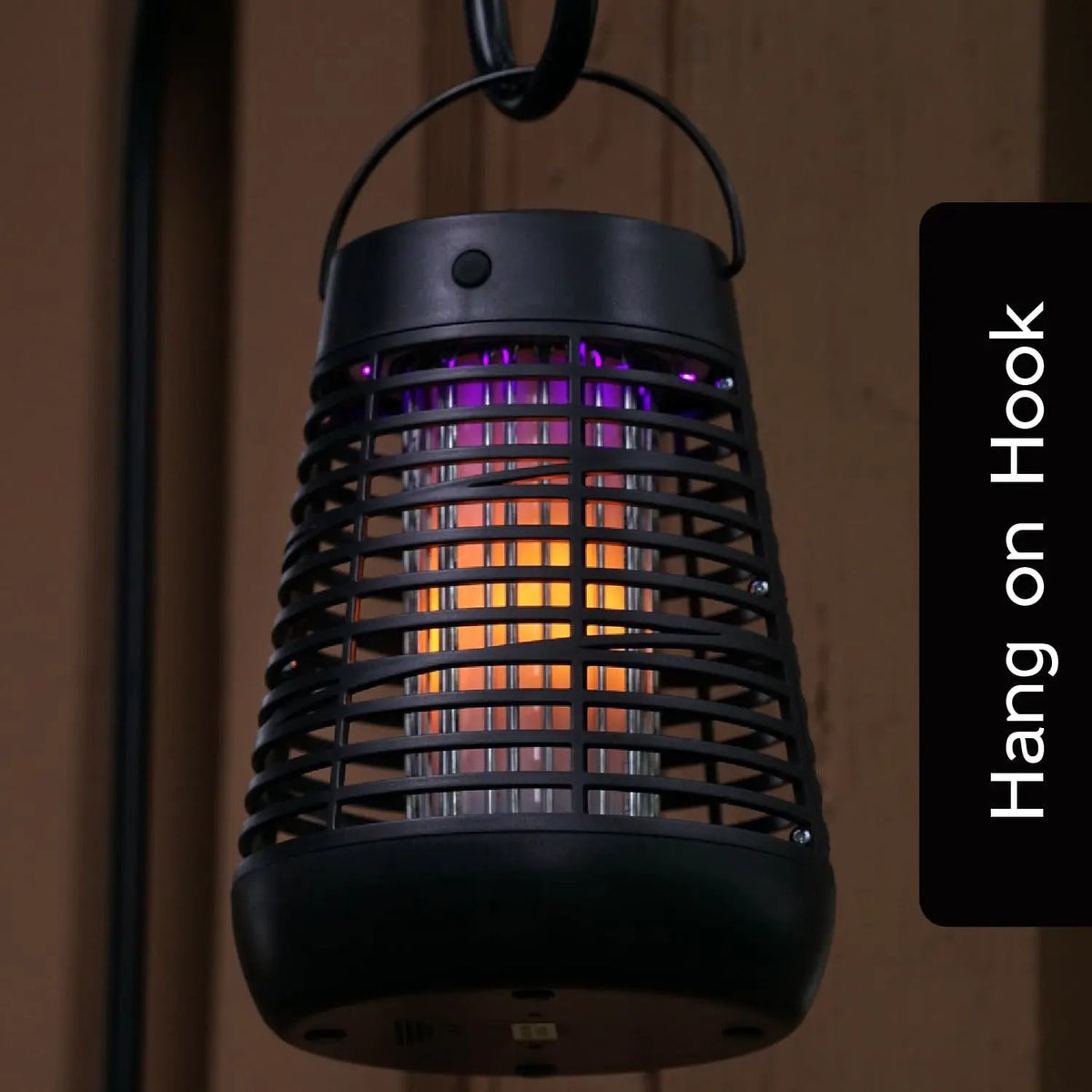 PIC Portable Solar Insect Killer Torch Bug Zapper and Flame Accent Light, Kills Bugs-1 Pack by Outdoor Solar Outlet