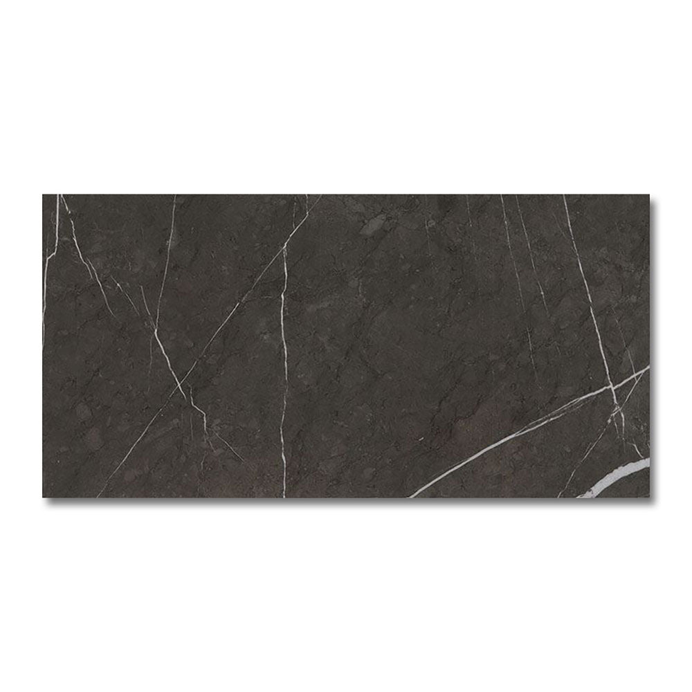 Piedra Gris Matte Marble Look Porcelain Tiles 12x24 Porcelain Matte 12x24 Tiles — 3