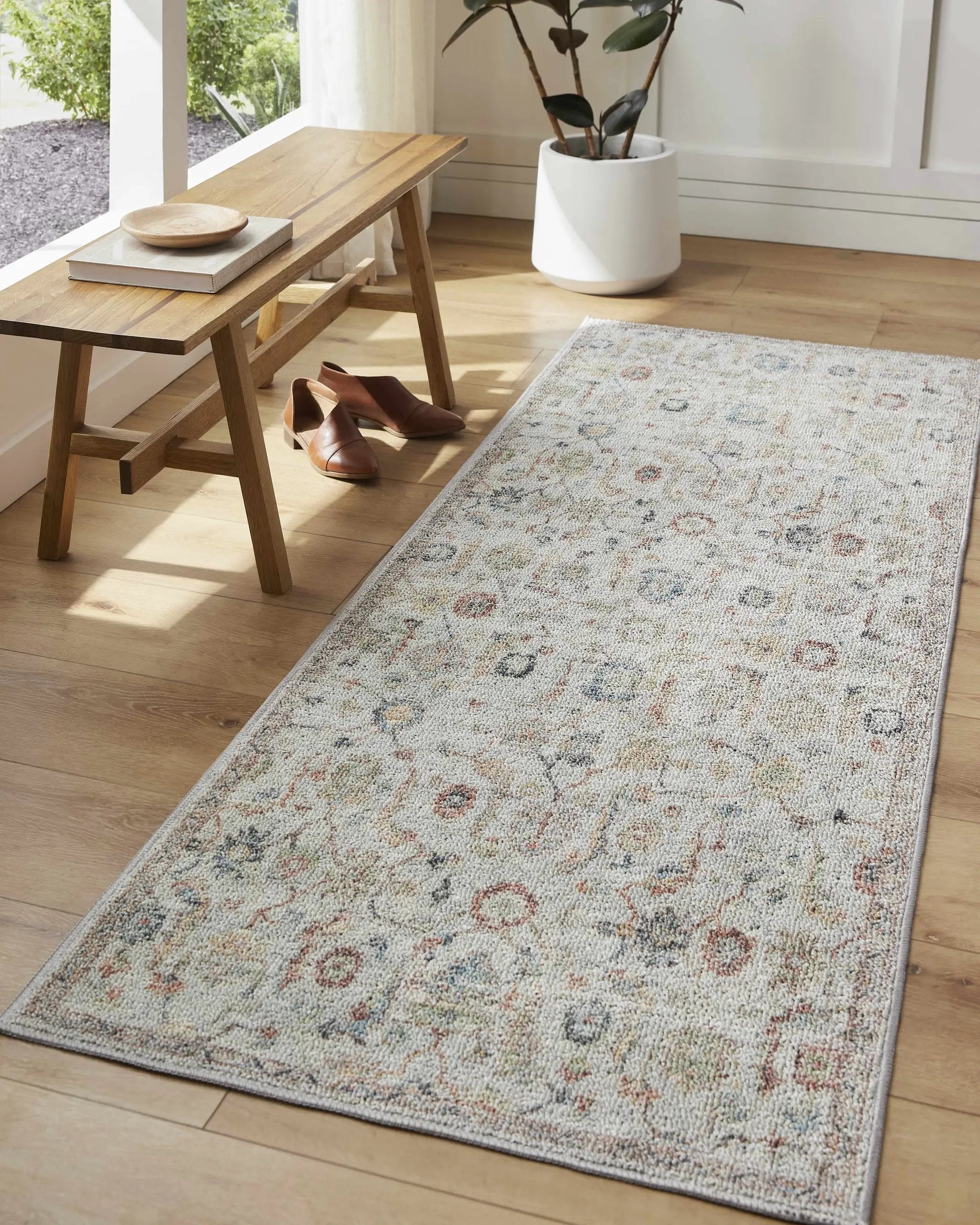 Piera Washable Area Rug - Clearance by Boutique Rugs