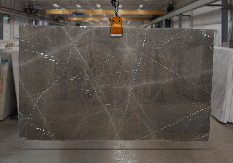 Pietra Gray Polished Marble Slab Random 1 1/4 batch 25738-1-7