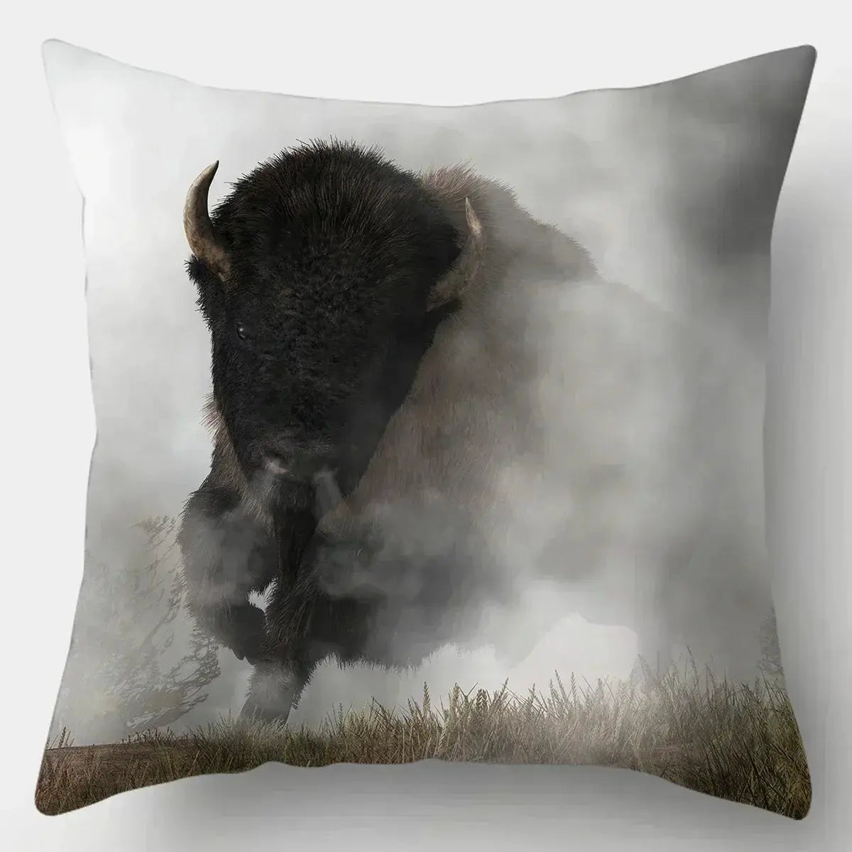 Pillow Case - Wild Animal Cotton 45x45cm by House Of Avana