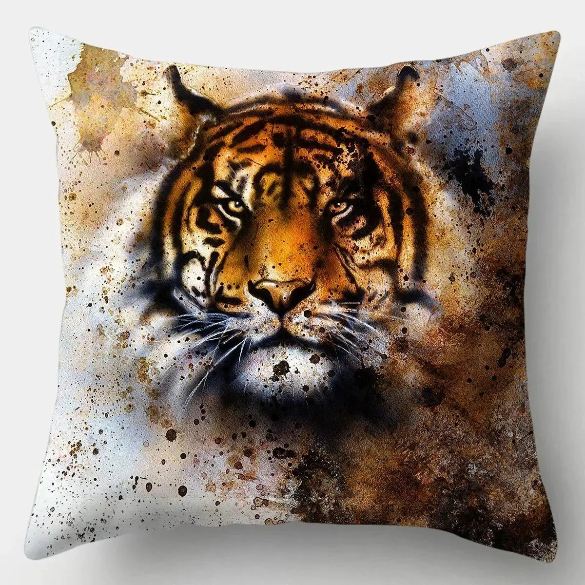 Pillow Case - Wild Animal Cotton 45x45cm by House Of Avana