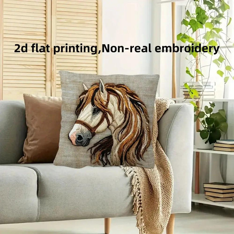 Pillow Cover - Traditional Polyester 45cm by House Of Avana