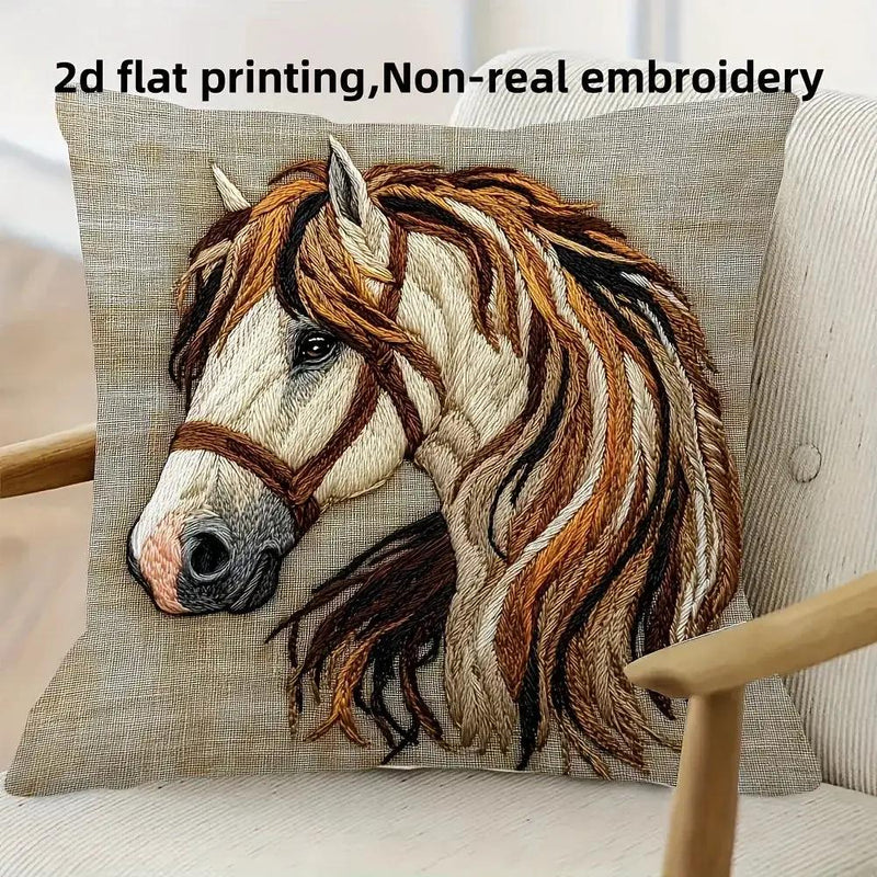 Pillow Cover - Traditional Polyester 45cm by House Of Avana