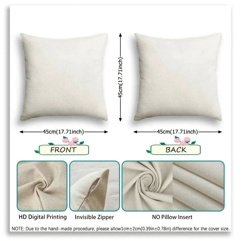 Pillow Covers - Ramadan Print Polyester 44cm by House Of Avana