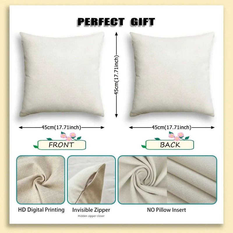 Pillow Covers - Vintage Polyester 18x18 by House Of Avana