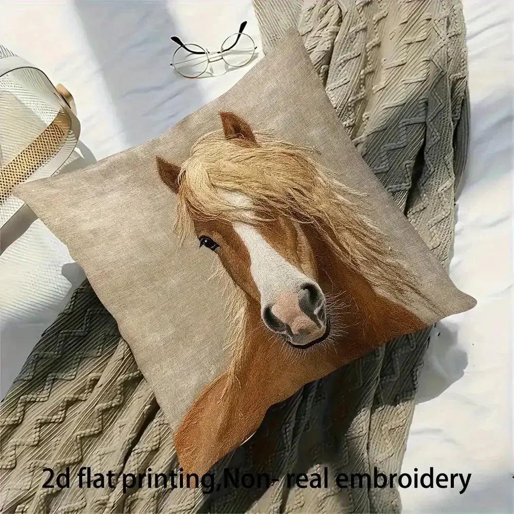 Pillow - Plush Brown 45x45cm by House Of Avana