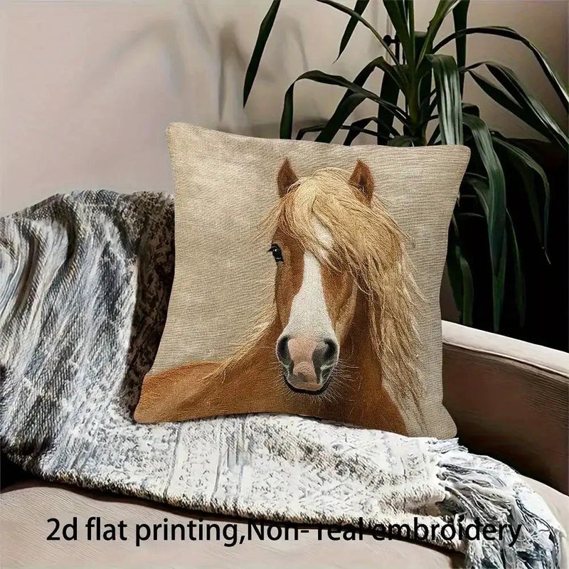 Pillow - Plush Brown 45x45cm by House Of Avana