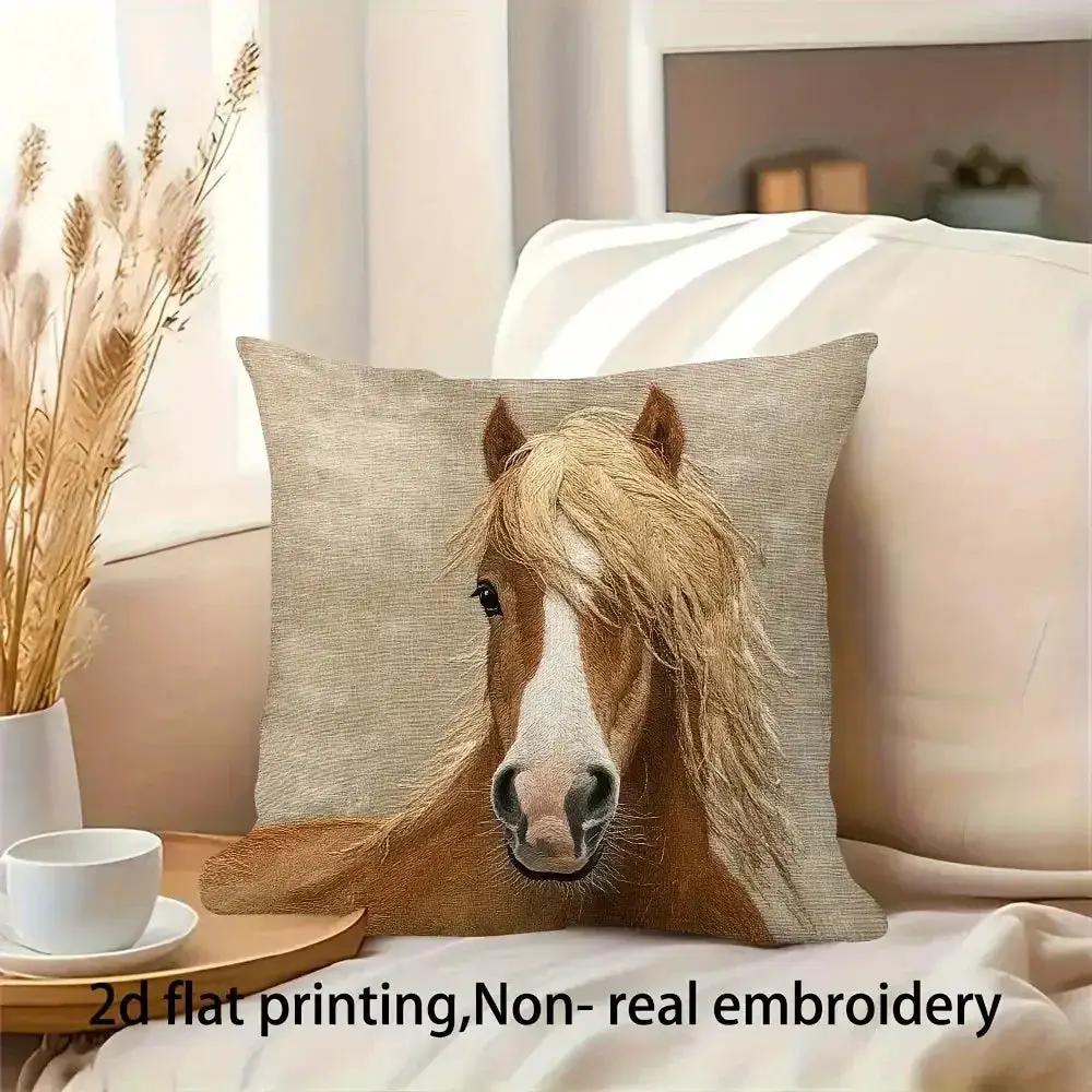 Pillow - Plush Brown 45x45cm by House Of Avana